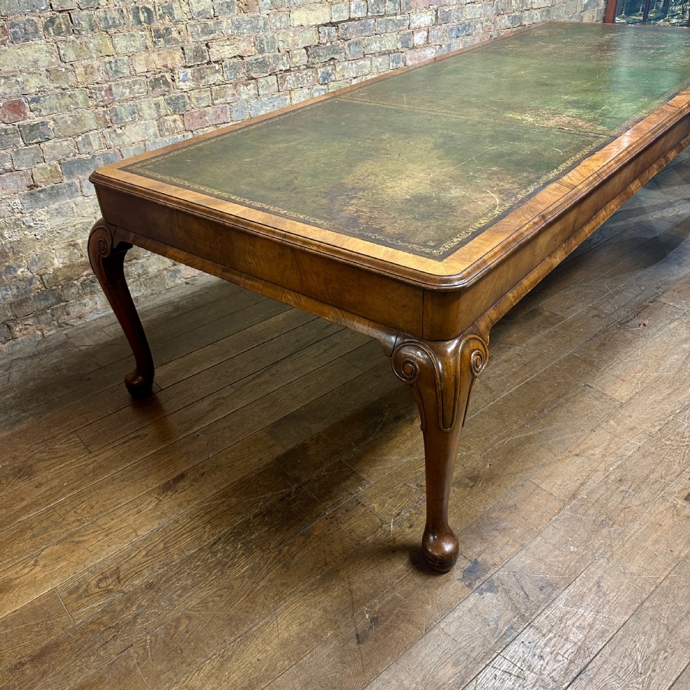 1920s Large Walnut Table View III