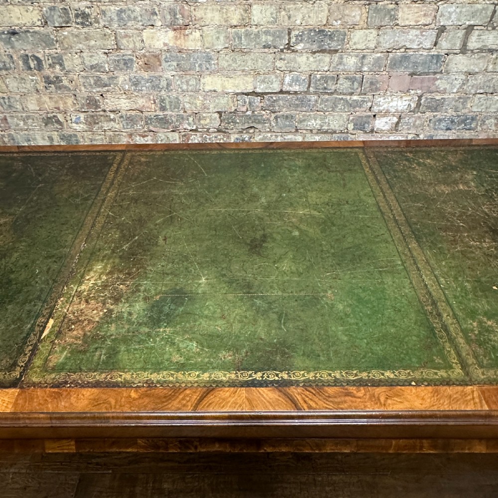 1920s Large Walnut Table View V