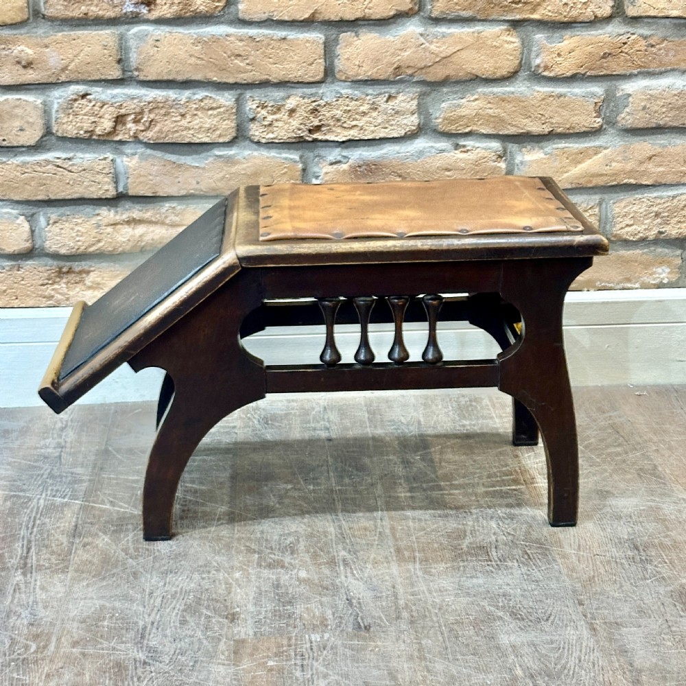Antique Footstool By Archibald Hamilton Of Glasgow