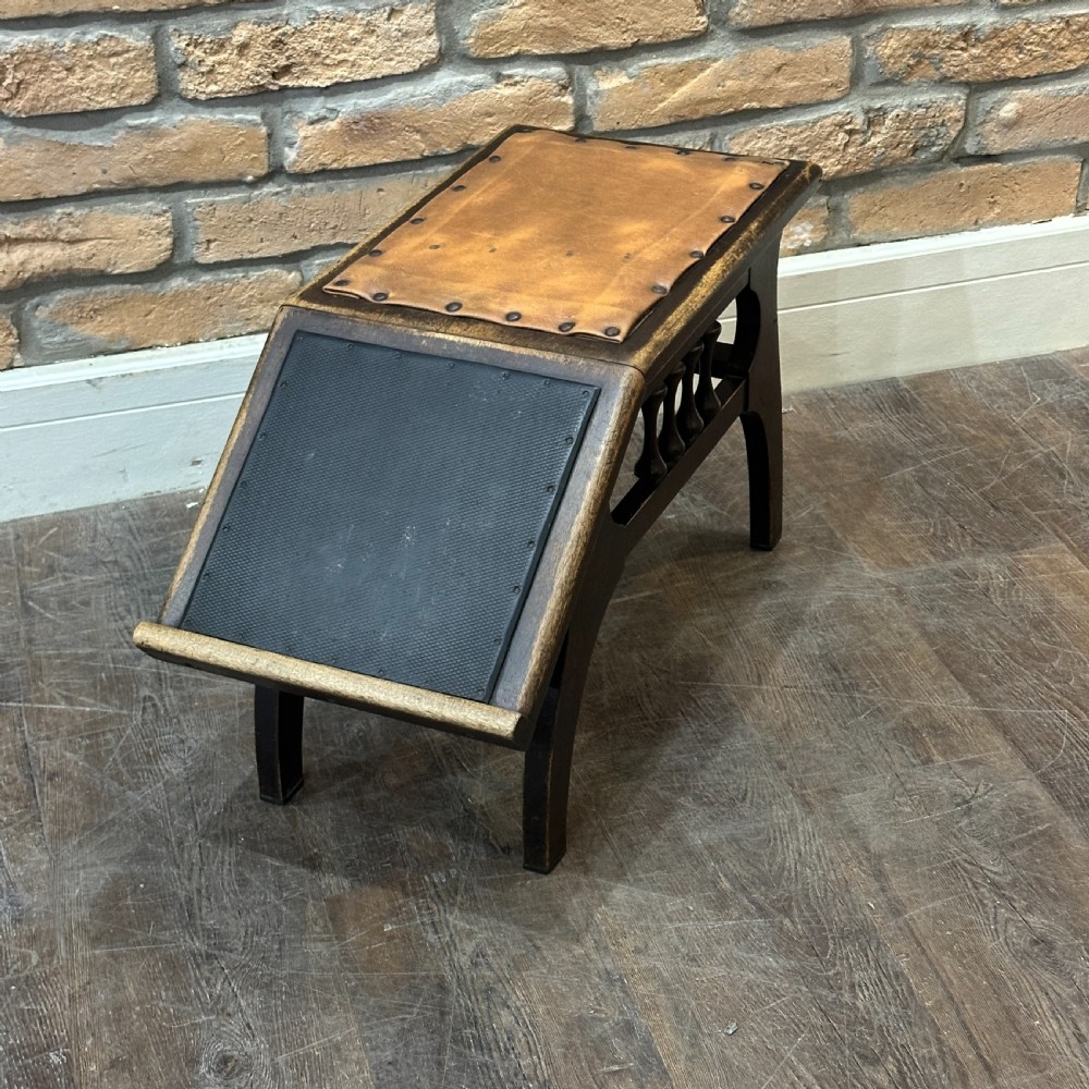 Antique Footstool By Archibald Hamilton Of Glasgow View II