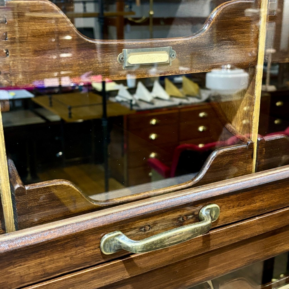 1920s Anderson Bros Flip Haberdashery Cabinet View VI