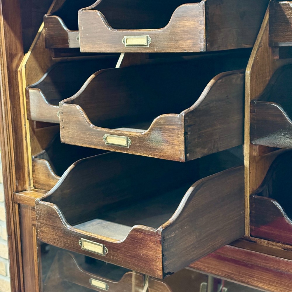 1920s Anderson Bros Flip Haberdashery Cabinet View VII
