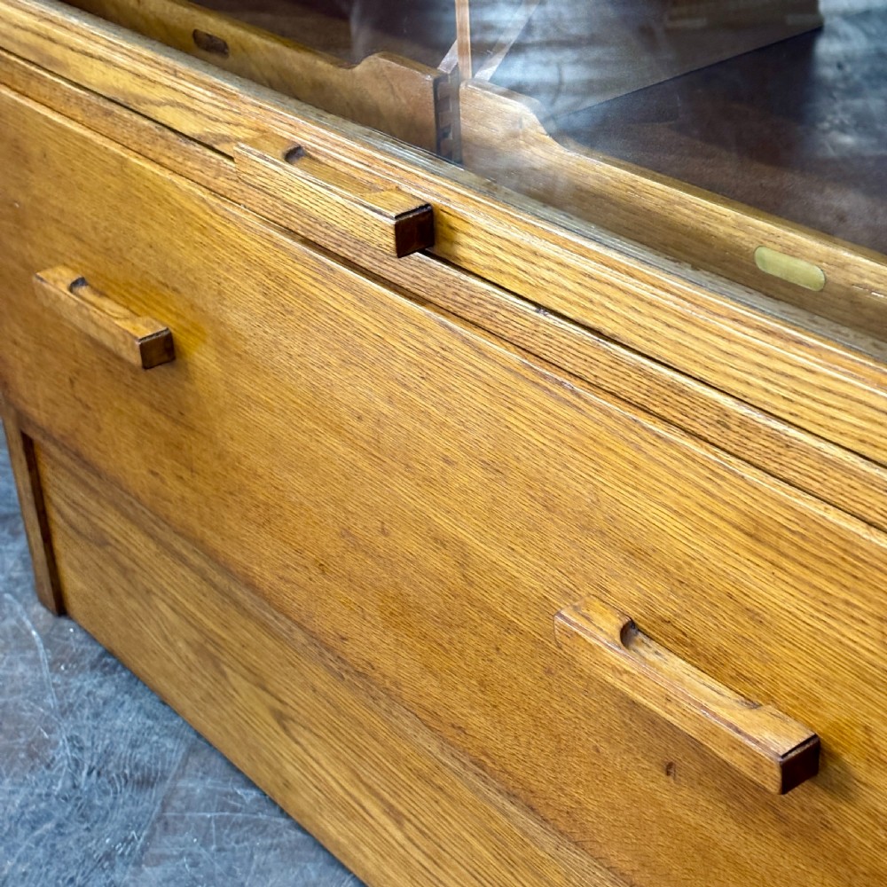 ANTIQUE FLIP HABERDASHERY CABINET BY DUDLEY & CO LTD.
 View VI