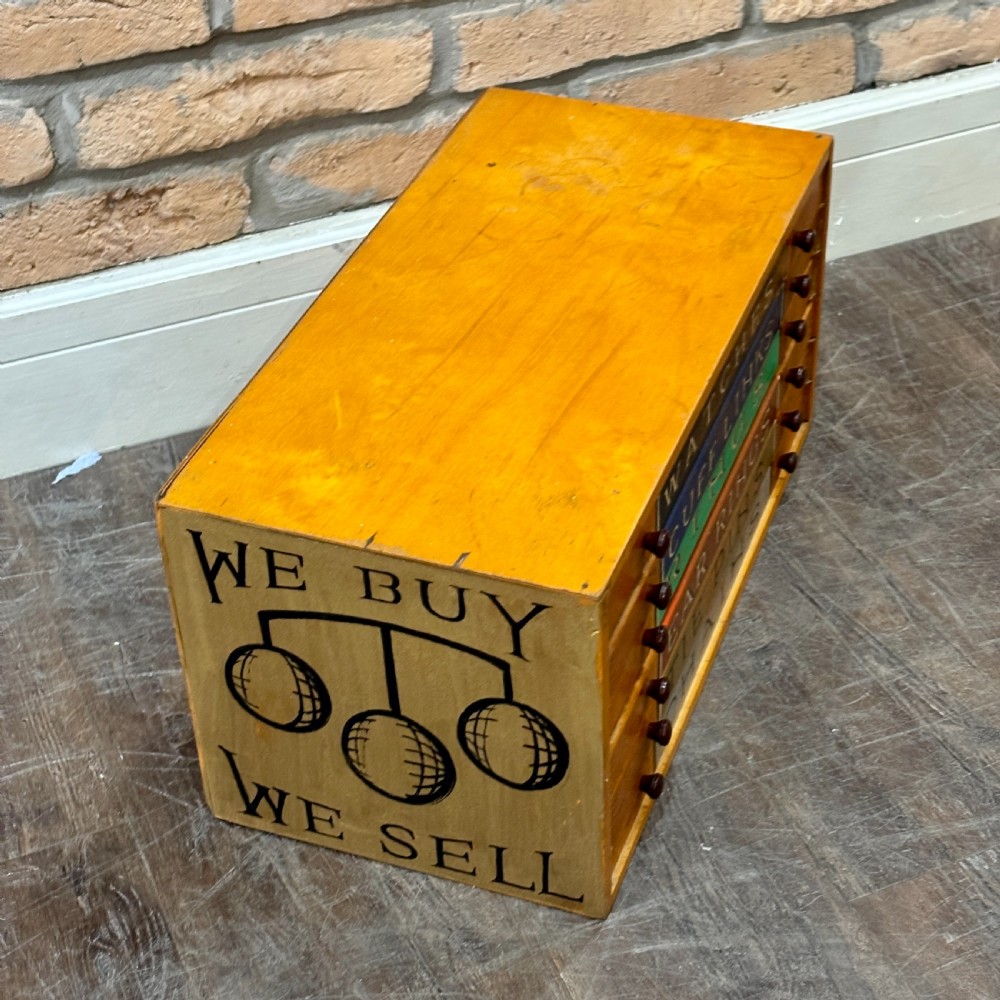 1930s RETAIL JEWELLERY DRAWER UNIT
 View V