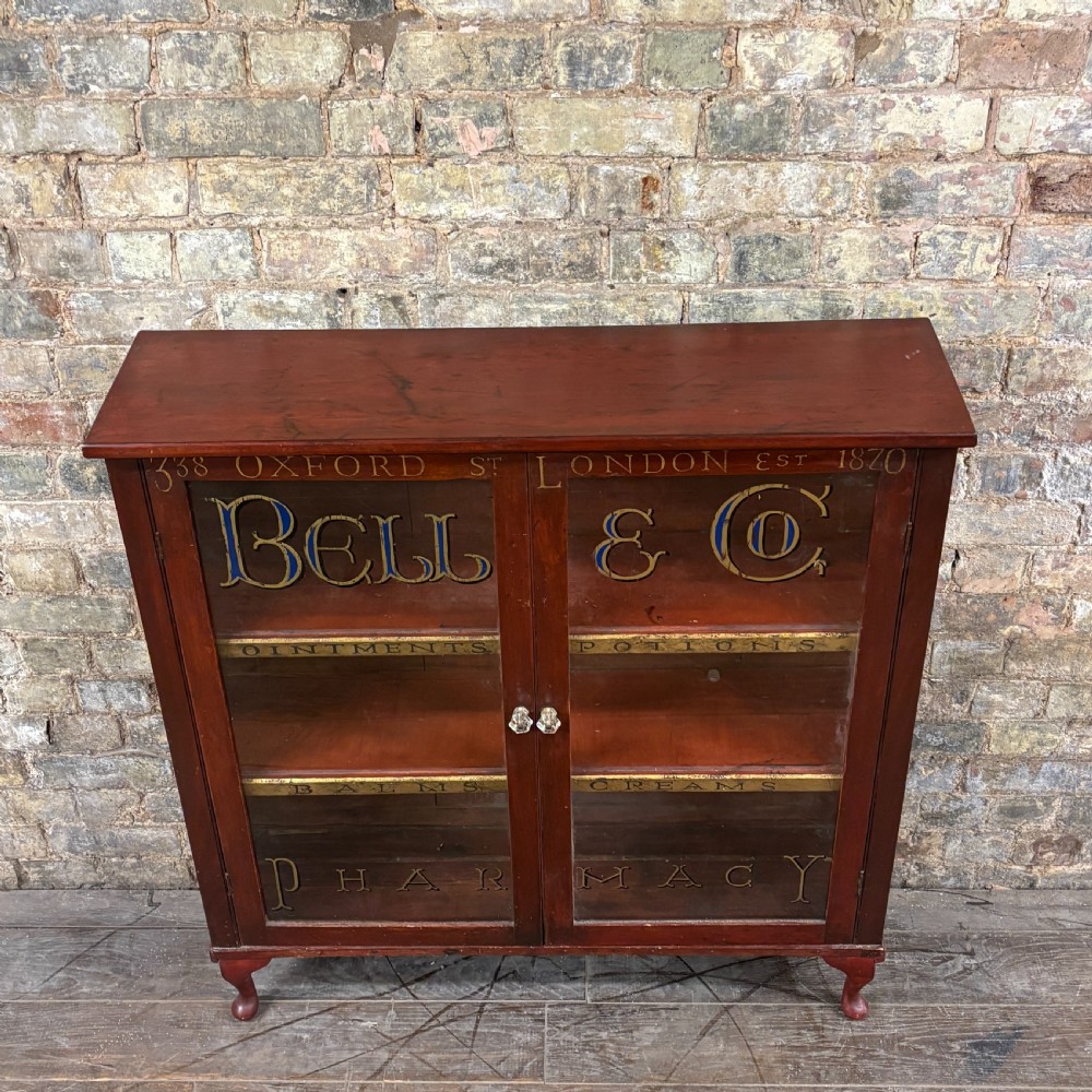 1910s Apothecary Display Cabinet
 View II