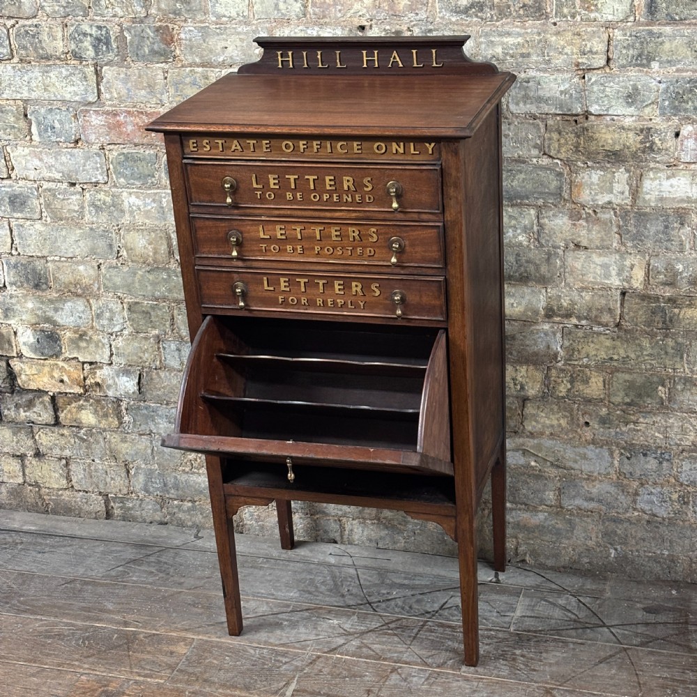 Edwardian Estate Office Cabinet View III