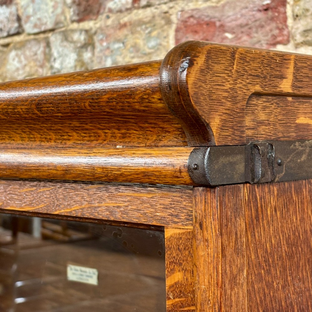 1910s Globe-Wernicke Oak Barrister’s Bookcase View VII