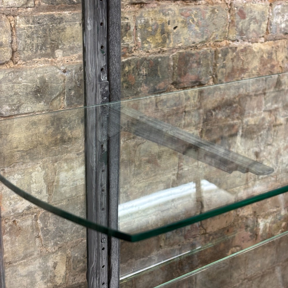 1920s Curved Glass Display Cabinet View IX