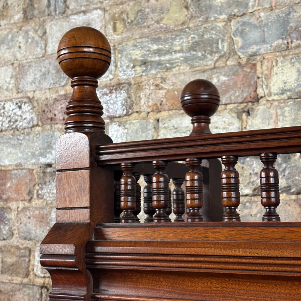 Gillows Of Lancaster Mahogany Display Cabinet View V