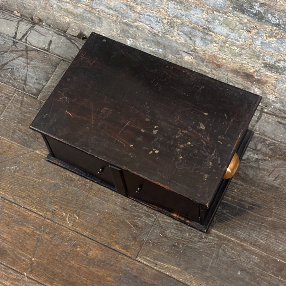 1920s Microscope Slide Cabinet with Ivorine Labels
 View II