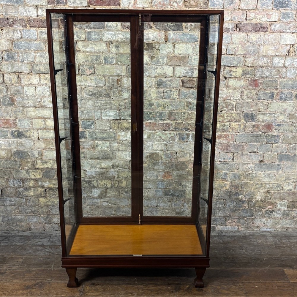 Frederick E. Beale Mahogany Shop Display Cabinet

