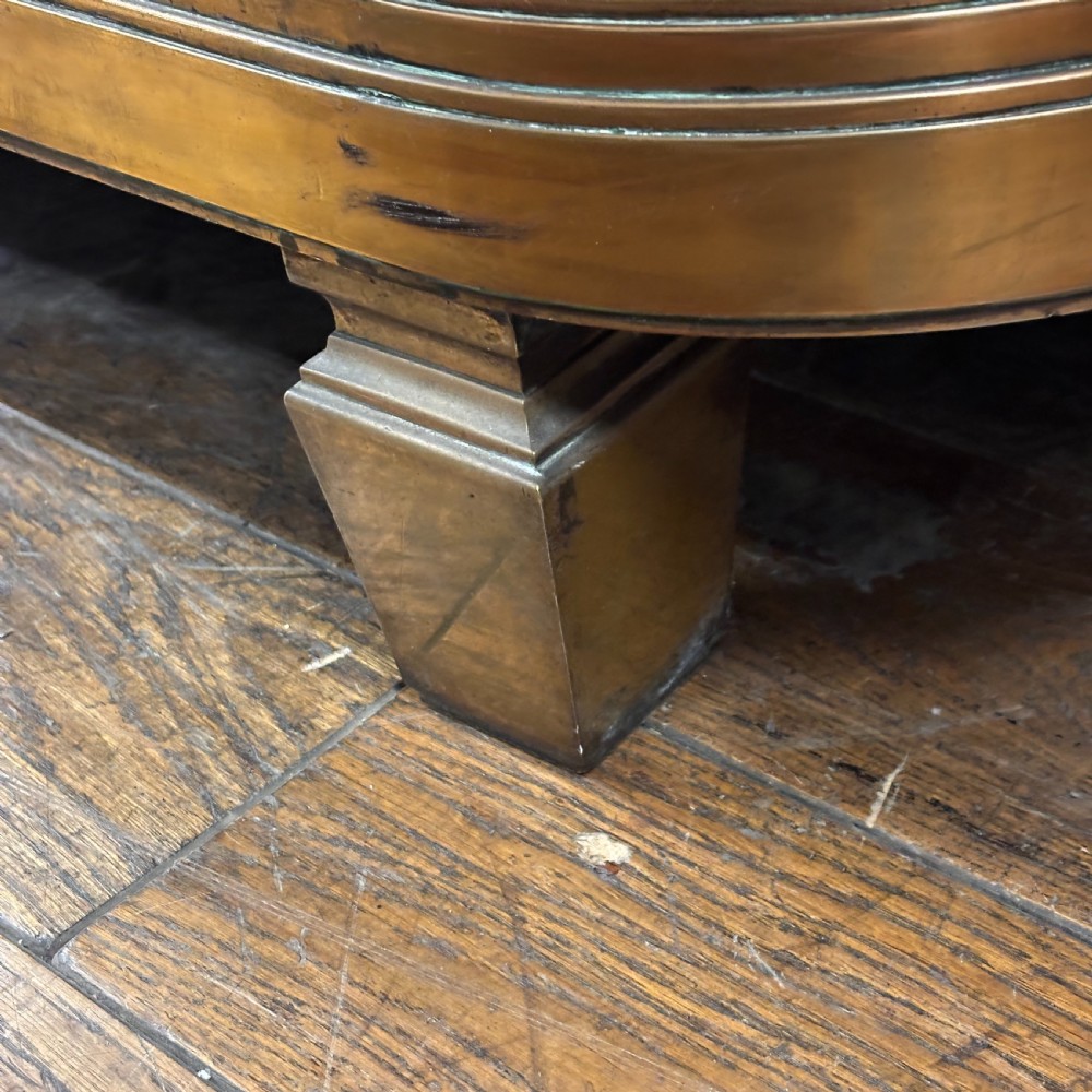 Art Deco Brass-Framed Shop Display Cabinet View IV