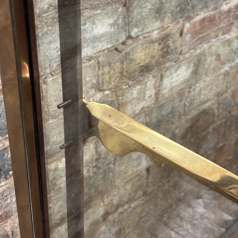 Art Deco Brass-Framed Shop Display Cabinet View VI