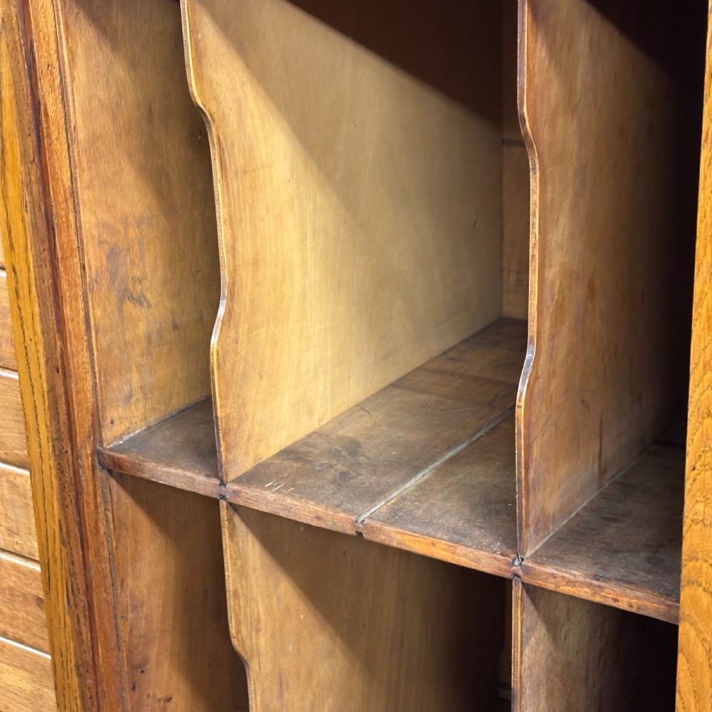 1920s Oak Filing Cabinet
 View V
