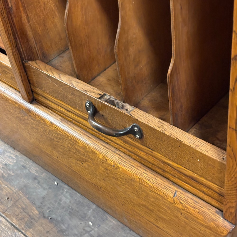 1920s Oak Filing Cabinet
 View VII