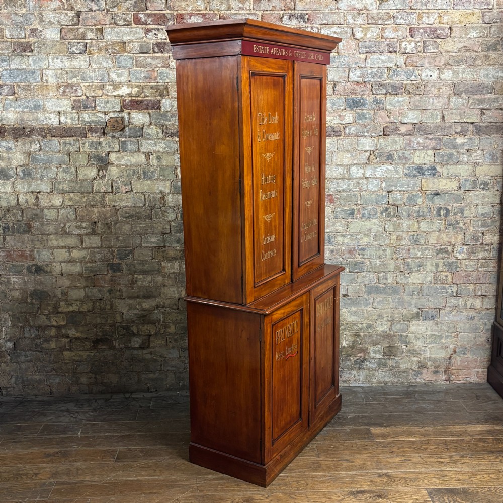 Estate Office Mahogany Filing Cabinet
 View IV