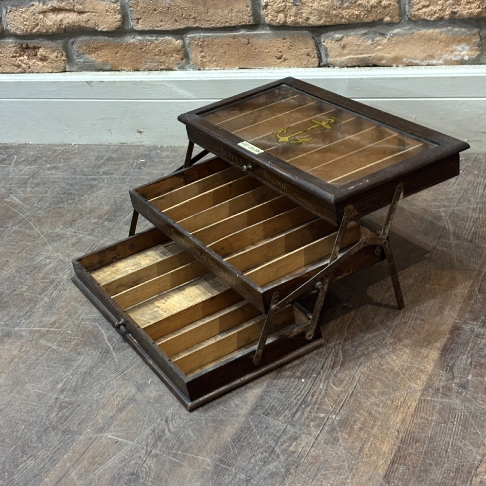 Clark’s “Anchor” Stranded Cotton Display Cabinet