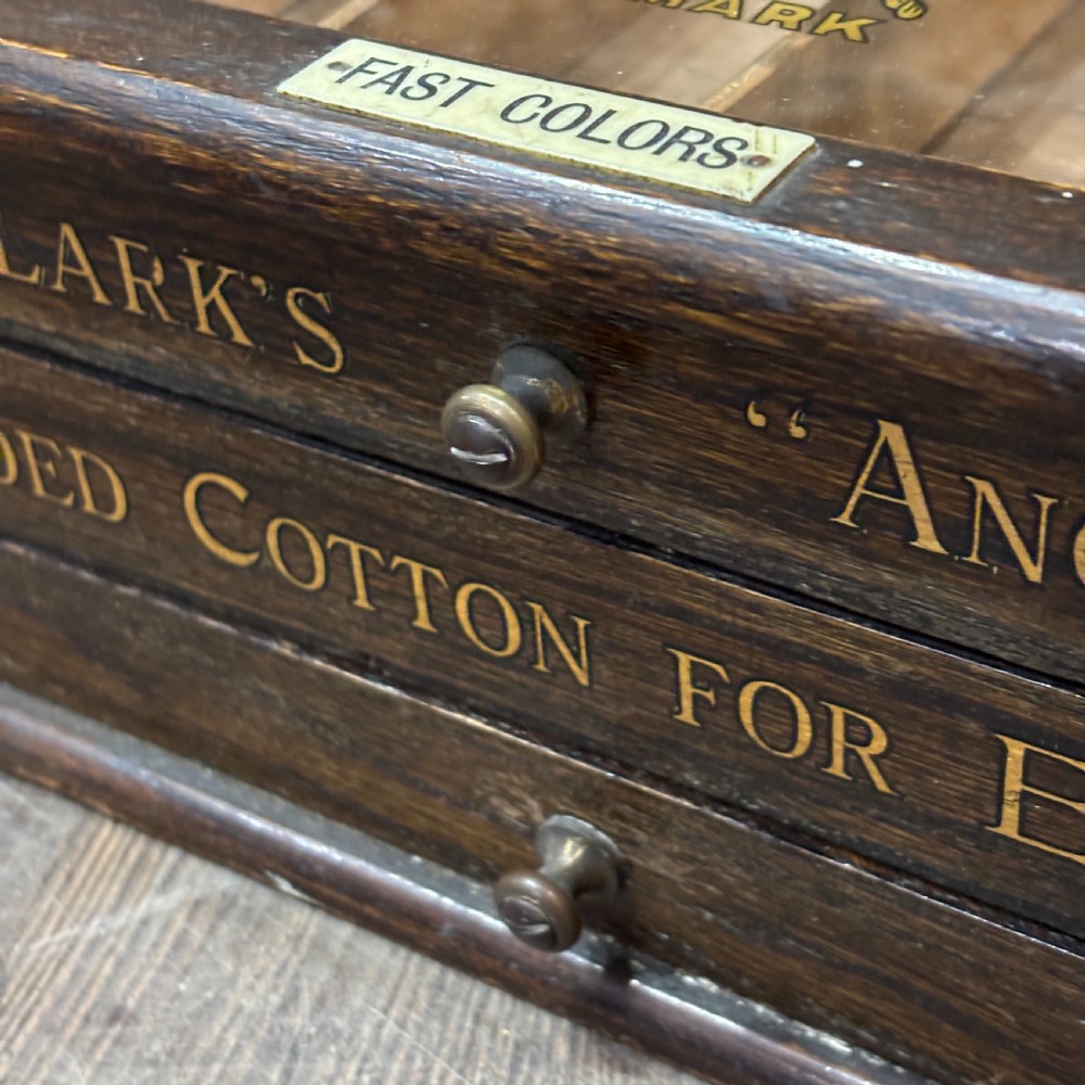 Clark’s “Anchor” Stranded Cotton Display Cabinet View VI