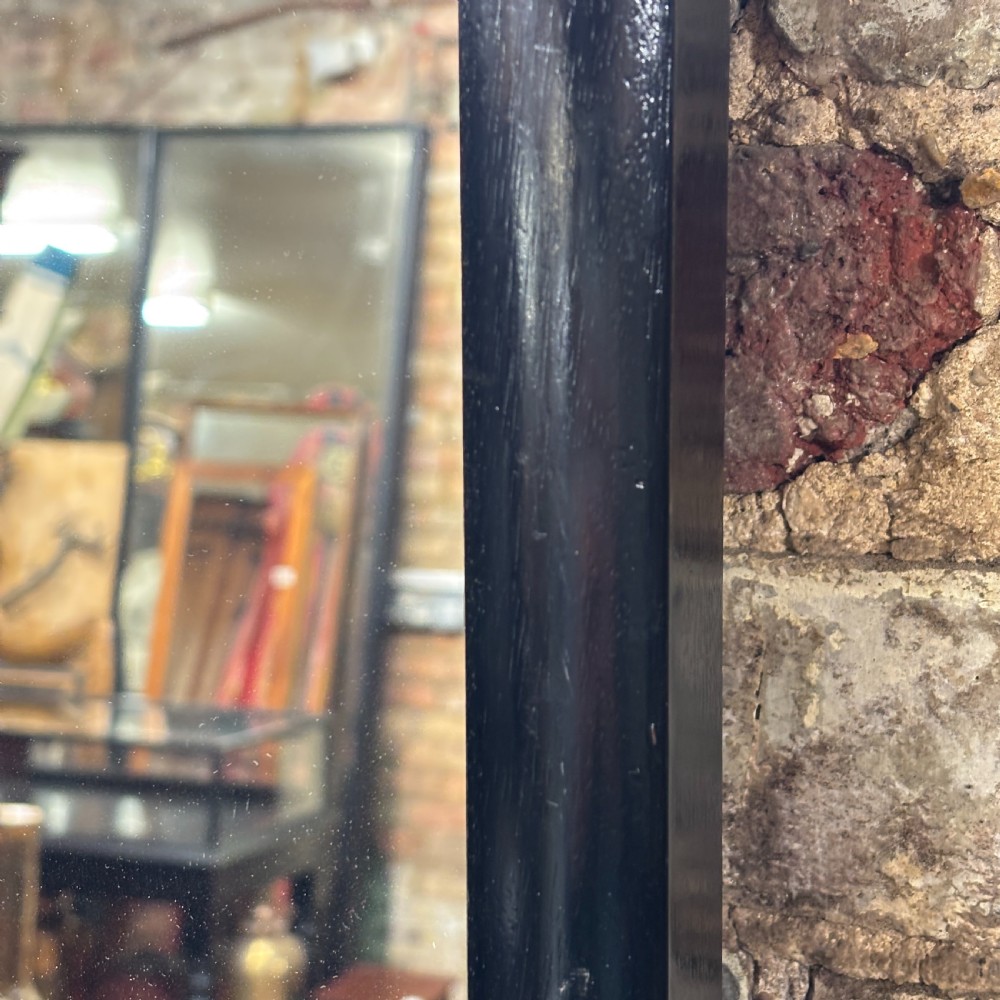 1930s Black Framed Shop Mirror View IV