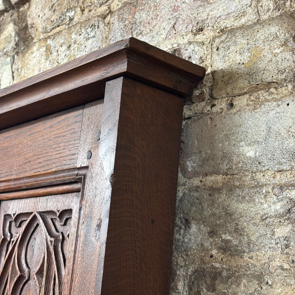 A late Victorian Oak Hall Tree
 View VII