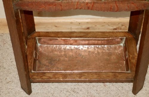 ARTS CRAFTS OAK STICK STAND - ADDITIONAL PHOTO 5