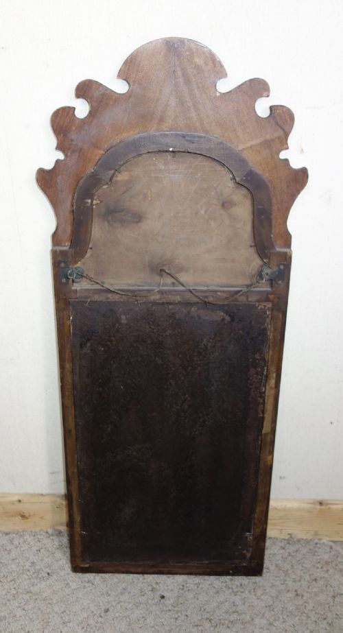 SMALL WALL MIRROR WITH OIL PAINTING GILT - ADDITIONAL PHOTO 4