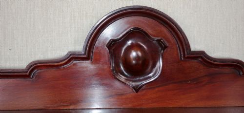 MAHOGANY VICTORIAN GLAZED BOOKCASE - ADDITIONAL PHOTO 1