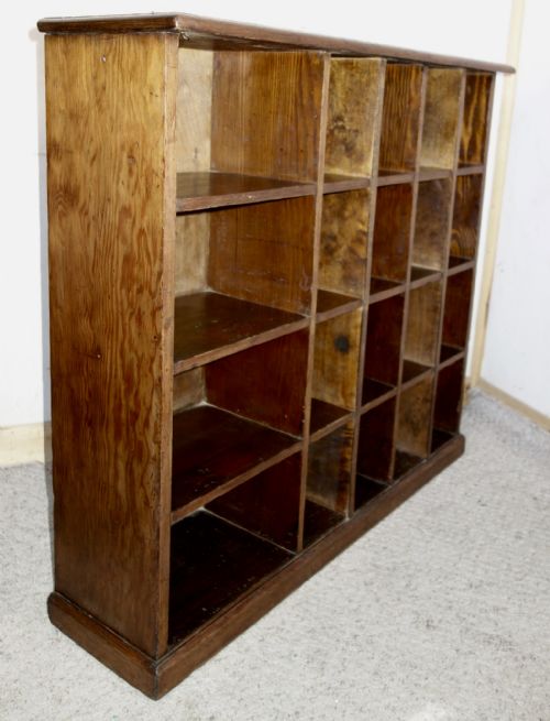 MULTICOMPARTMENT VICTORIAN PINE CUPBOARD - ADDITIONAL PHOTO 4