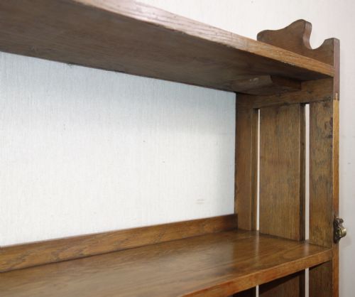 OAK OPEN BOOKCASE - ADDITIONAL PHOTO 2