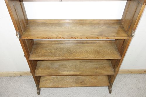 OAK OPEN BOOKCASE - ADDITIONAL PHOTO 1