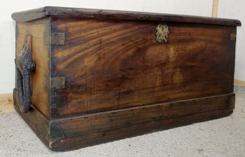 cedar trunk - CATEGORY: ANTIQUE CHESTS - DATED 1850