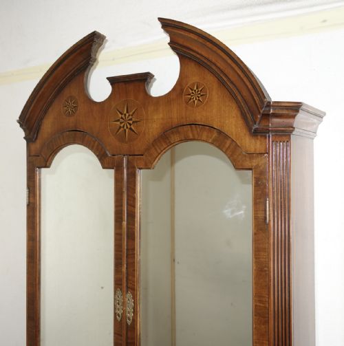 WALNUT BUREAU BOOKCASE - ADDITIONAL PHOTO 5
