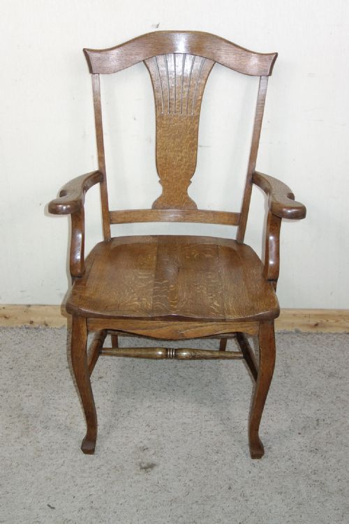 OAK DESK CHAIR - ADDITIONAL PHOTO 1