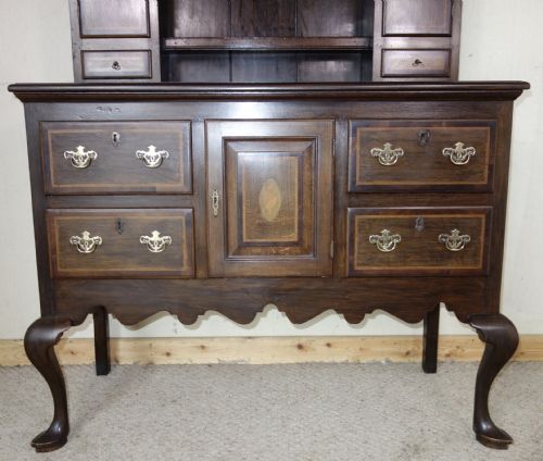 EDWARDIAN MAHOGANY INLAY DRESSER - ADDITIONAL PHOTO 1