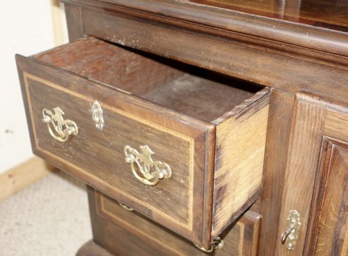 EDWARDIAN MAHOGANY INLAY DRESSER - ADDITIONAL PHOTO 6
