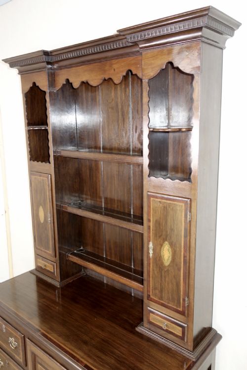 EDWARDIAN MAHOGANY INLAY DRESSER - ADDITIONAL PHOTO 7