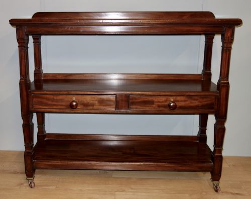 edwardian mahogany buffet - CATEGORY: ANTIQUE SIDEBOARDS - DATED EDWARDIAN