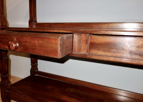 EDWARDIAN MAHOGANY BUFFET - ADDITIONAL PHOTO 2