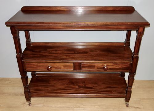 EDWARDIAN MAHOGANY BUFFET - ADDITIONAL PHOTO 3