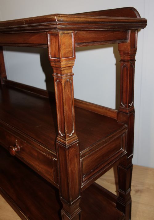 EDWARDIAN MAHOGANY BUFFET - ADDITIONAL PHOTO 7