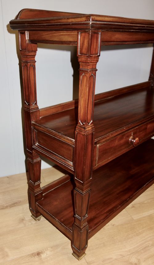 EDWARDIAN MAHOGANY BUFFET - ADDITIONAL PHOTO 9