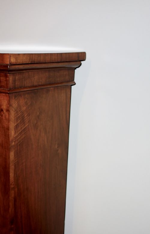 VICTORIAN WALNUT OPEN BOOKCASE - ADDITIONAL PHOTO 3