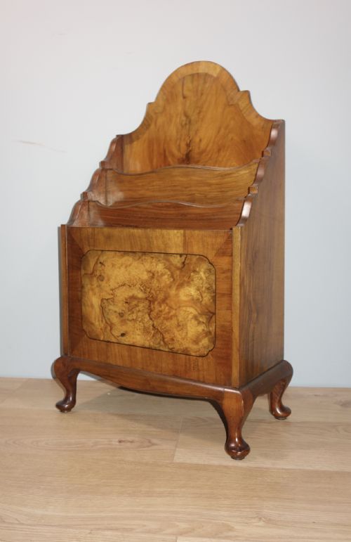 WALNUT MAGAZINE RACK - ADDITIONAL PHOTO 1