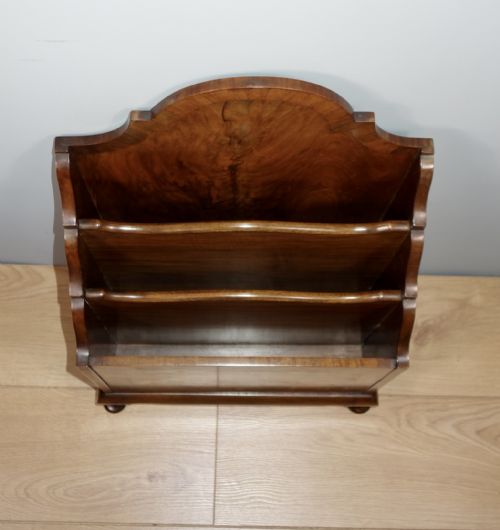 WALNUT MAGAZINE RACK - ADDITIONAL PHOTO 2