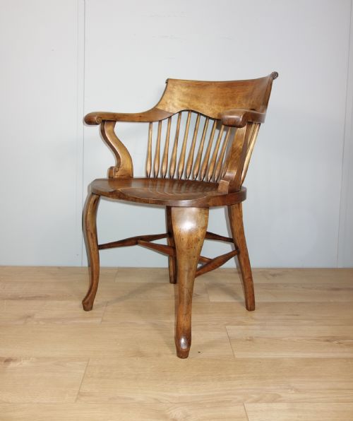 MAHOGANY DESK CHAIR - ADDITIONAL PHOTO 2