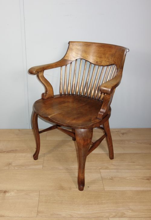 MAHOGANY DESK CHAIR - ADDITIONAL PHOTO 8