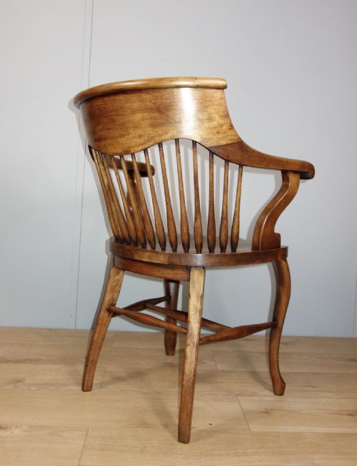 MAHOGANY DESK CHAIR - ADDITIONAL PHOTO 9