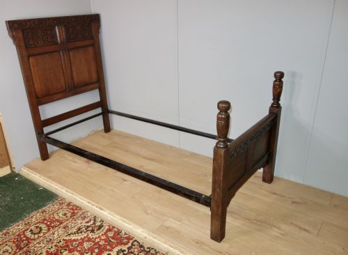 SINGLE OAK BED - ADDITIONAL PHOTO 3