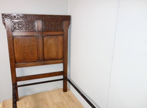 SINGLE OAK BED - ADDITIONAL PHOTO 4