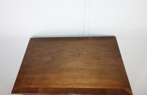 WALNUT CHEST OF DRAWERS ON STAND - ADDITIONAL PHOTO 5